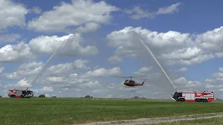 Bundeswehr | TrspHubschrRgt 30 | Platzrunden der Goodbye Huey | Bell UH-1D | 73+08 | Niederstetten