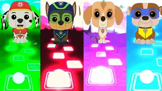 Funko Pop Paw Patrol - Marshall 🆚 Chase 🆚 Skye 🆚 Rubble 🎶 Who is Best?