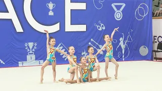 Открытые муниципальные соревнования "Grace Cup-2022". 1 место - команда Grace 2015.