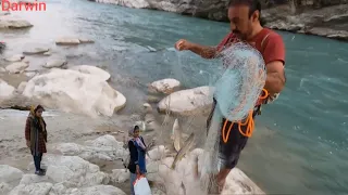 🎣 Nomadic Family Fishing by the River: A Day of Tradition & Connection 🌊