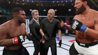 Mike Tyson vs. Old Werewolf - EA Sports UFC 2 - Crazy UFC 👊🤪