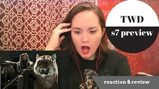 The Walking Dead | S7 Comic-Con Trailer Reaction