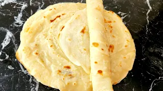 3 Minute Liquid Dough ! Garlic Flatbread recipe No kneading no yeast no oven