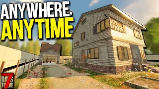 HOME BASE UPGRADES! - 7 Days to Die: Anywhere, Anytime! - Day 24