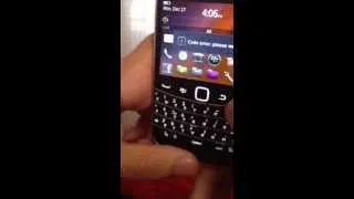 blackberry 9900 code error