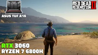 Asus TUF A15 2022 | Red Dead Redemption 2 | RTX 3060 Laptop + Ryzen 7 6800H | 1440p All Settings