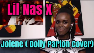 FIRST TIME HEARING Lil Nas X - Jolene (Dolly Parton Cover) in the Live Lounge | REACTION