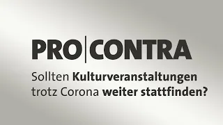 Pro und Contra: Sollten Kulturveranstaltungen trotz Corona weiter stattfinden?