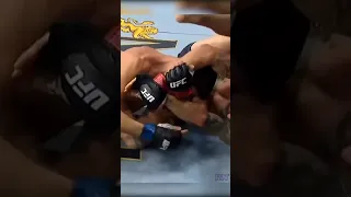 Vicente Luque with a slick D'arce choke submission