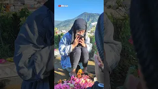 ziarah ke makam oom, oom orang baik semoga amal ibadah diterima Allah dan masuk surga,amin