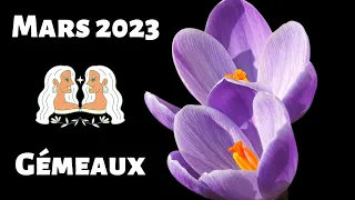 GÉMEAUX - MARS 2023 - Hermès en personne est à vos côtés ! Communication, voyage et grande intuition