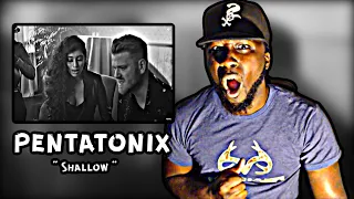THIS WAS MINDBLOWING!.. *First Time Hearing* Pentatonix - Shallow (Official Video) REACTION