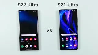 Samsung S22 Ultra vs Samsung S21 Ultra Speed Test | Android 13