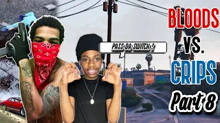 I PASSED LIL BRO THE GLOCK SWITCH (Bloods Vs. Crips) GTA 5 XBOX ROLEPLAY