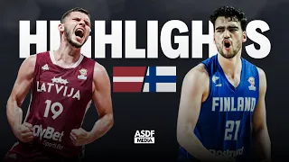 Latvia vs Finland Full Game Highlights (Friendly Game In FIBA World Cup 2023)