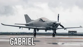 All Carbon Fiber Trainer & Personal Aircraft. Blackshape Gabriel