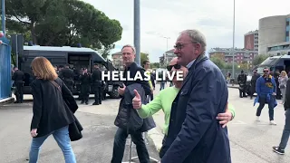 Hellas Verona-Napoli, il tributo dei tifosi gialloblù a Preben Larsen Elkjaer