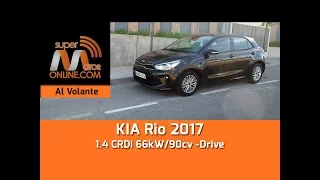 KIA Rio 2017 / Al volante / Prueba dinámica / Review / Supermotoronline.com