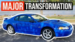 COMPLETELY TRANSFORMING the Ugliest Mustang in ONE DAY