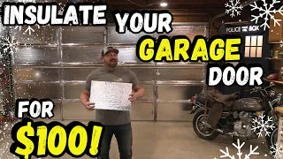 "Viral DIY: Insulate Your 16ft Garage Door for $100! Watch, Save, and Share the Secret!"