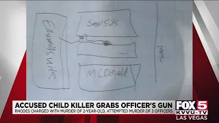 Amari Nicholson's accused killer drew map to child's body, court records show