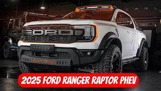 Amazing Pick Up! 2025 Ford Ranger Raptor PHEV Redesign - First Look - NEW DESIGN