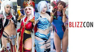 THIS IS BLIZZCON 2019 COMIC CON BEST COSPLAY MUSIC VIDEO BEST COSTUMES ANIME CMV OVERWATCH