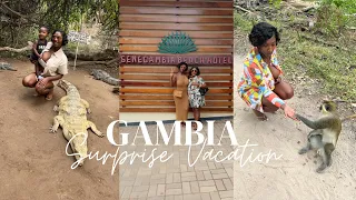 GAMBIA VLOG | SURPRISED MY MUM | ADVENTURES | TRAVEL VLOG