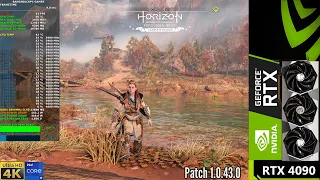 Horizon Forbidden West Patch 1.0.43.0 Very High Settings 4K | RTX 4090 | i9 14900KS