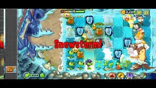 Plants vs Zombies 2 - Frostbite Caves - Day 16 - 2022