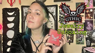 Gthic Jewelry Unboxing!