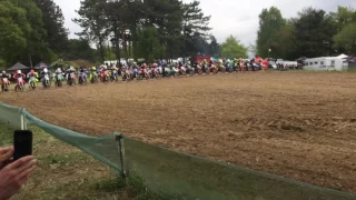 Depart Motocross Hermonville 2017