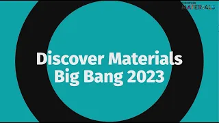 Big Bang Fair 2023 - Discover Materials