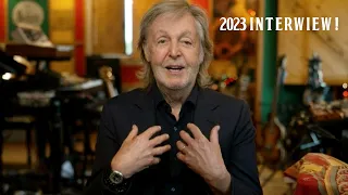 Paul McCartney Unveils His Inspirations, 7.30 Interview, August 2nd, 2023 Australia  | Sussex Studio