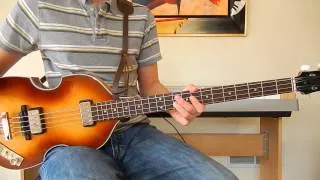 The Beatles - Michelle - Bass Cover Hofner