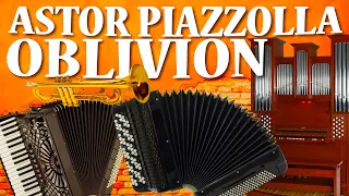 Piazzolla-Oblivion. Igor Zavadsky in duet&trio: accordion,organ,trumpet,percussion. Albums:9,13,6,11