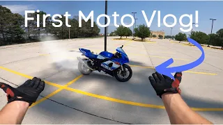 First MotoVlog! First bike, riding tips, and more!