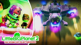 LittleBigPlanet 2 Toy Story Level Kit Full Playthrough | PS3