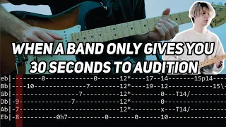 Ichika Nito - 30 Seconds Band Audition Riff (Guitar lesson with TAB)