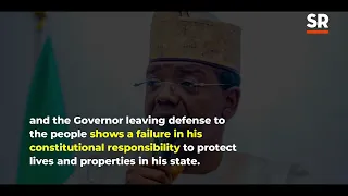 Zamfara State Government Cedes Responsibility, Asks Citizens To Take Up Arms To Defend Themselves