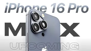 iPhone 16 Pro Max || Trailer & Introduction 2024 || New Spinner Camera Look || New Apple Smartphone