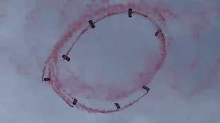 RAF Falcons at Midlands Air Festival 3rd June 2022