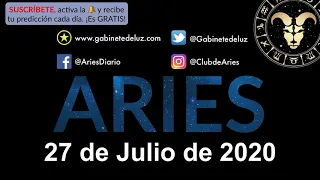 Horóscopo Diario - Aries - 27 de Julio de 2020