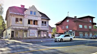 Ljubljana Dunajska Street's Early Morning Traffic, Slovenia - 4K Virtual Walk