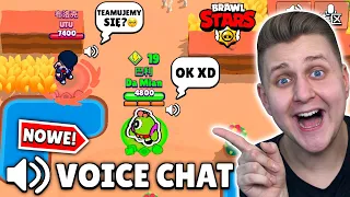 Trolluję Graczy na VOICE CHATCIE *NOWOŚĆ* w Brawl Stars!🤪 (Da Mian CHIŃSKIE KONTO)