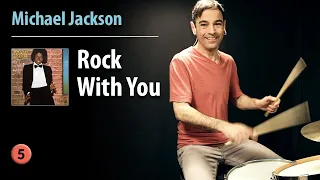 "Rock With You" - Michael Jackson | Drum Lesson | Drum Cover | Fun Songs On Drums