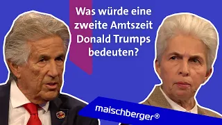 Marie-Agnes Strack-Zimmermann und George Weinberg über Donald Trumps Wahl-Chancen | maischberger