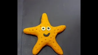 Clay Modelling For Kids #shorts #starfish