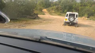 offroading the VW touareg(3)