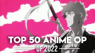 My Top 50 Anime Openings of 2022
